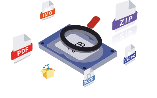 XRecovery support any type of storage media
