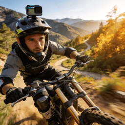 Portrait of Theo James, outdoor enthusiast and GoPro user