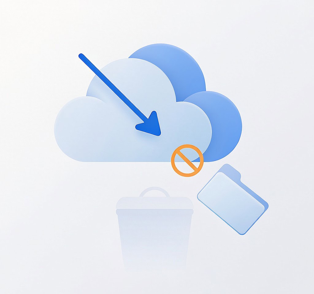 A cloud sync that silently discards files without warning