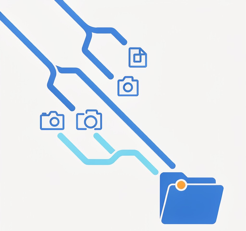 Recovery method matched to file type, stills and video taking different paths