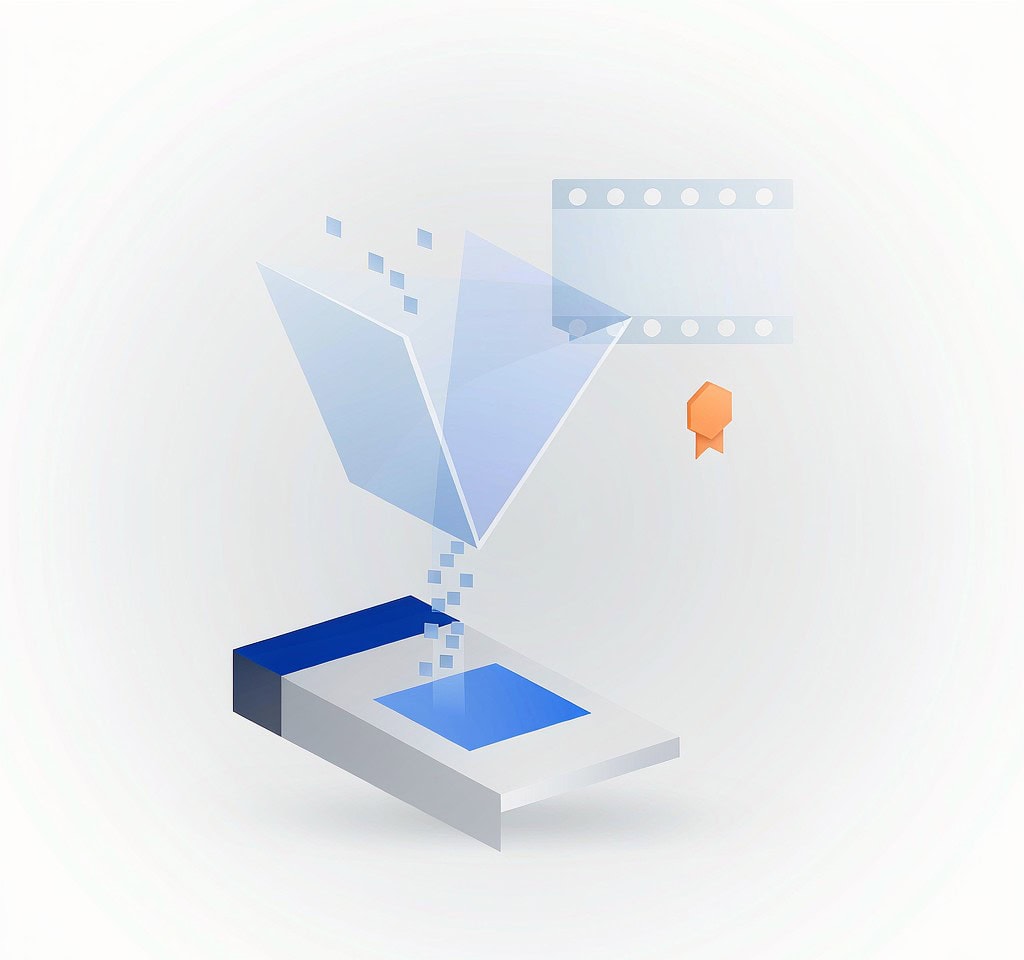 Getting the full-quality video file back on the first path