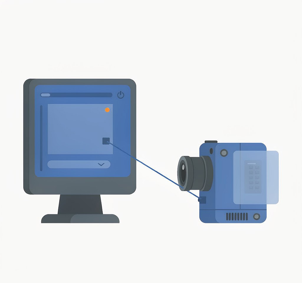 Deleted internal photos invisible through a standard transfer connection