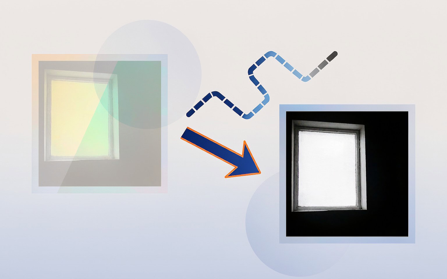 Log footage is a tone curve, not a container: flat versus graded output
