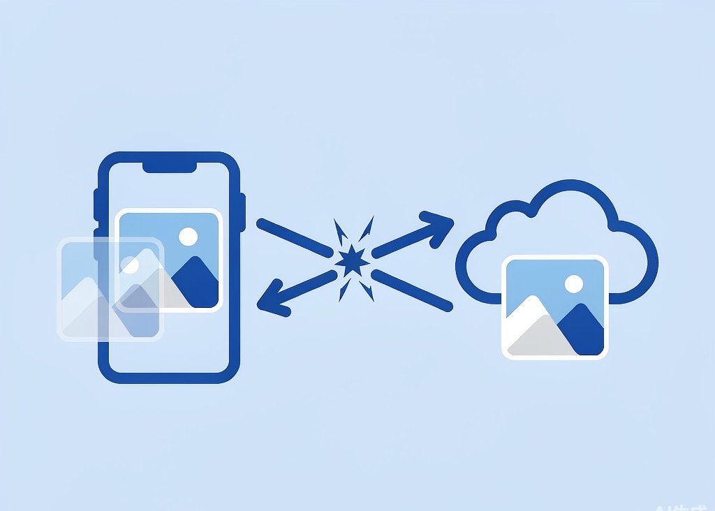 How cloud sync conflicts overwrite the copy of a photo you wanted to keep
