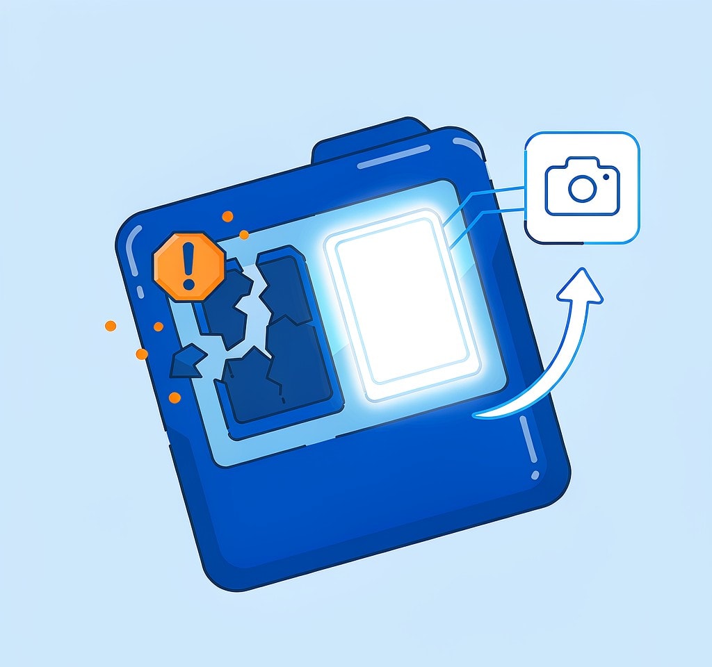 One card of a backup pair failing while the duplicate copy stays readable