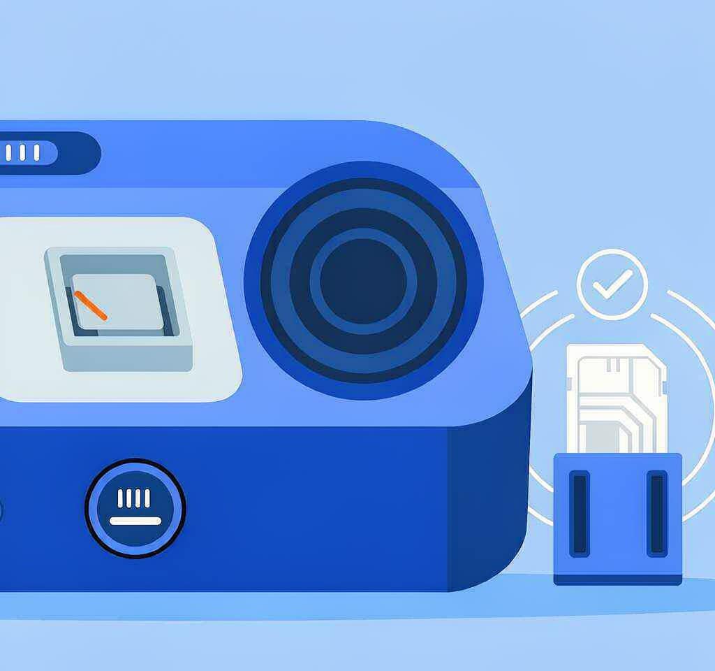 A card unreadable in the camera after a firmware update but still readable on a card reader