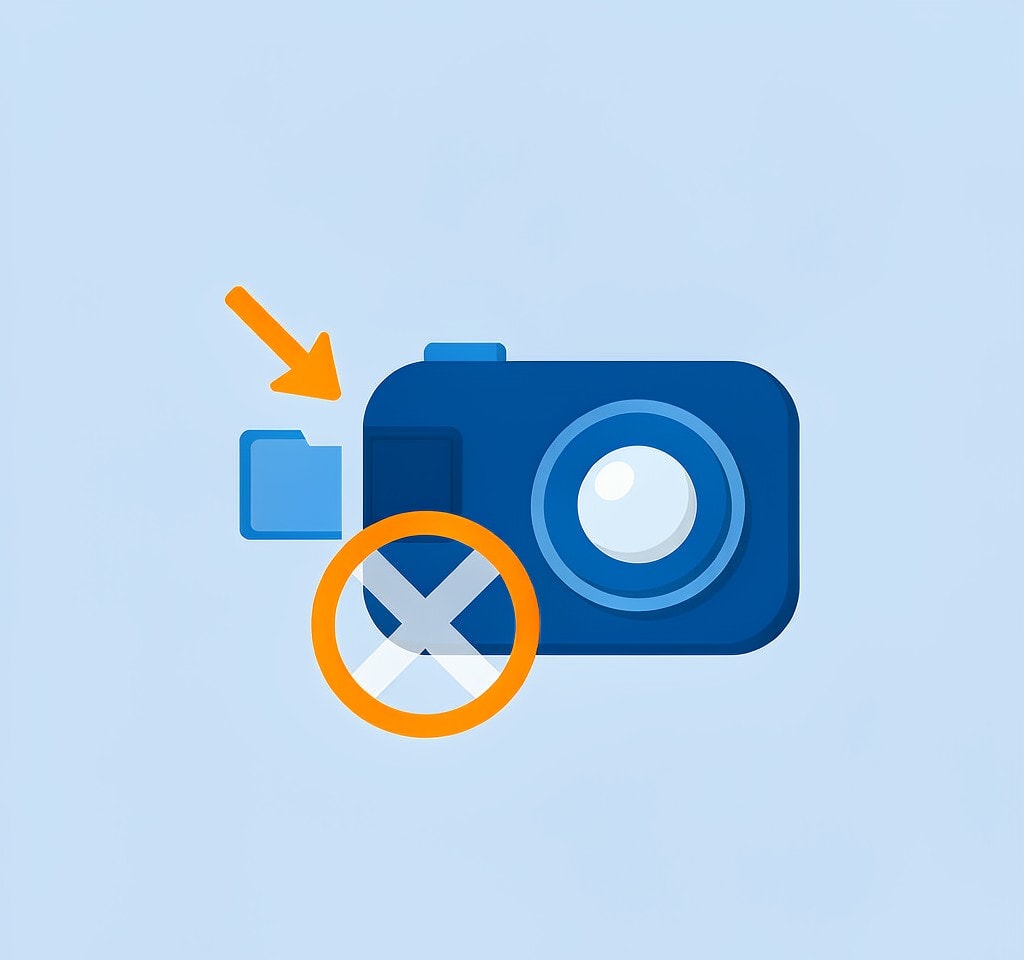 A memory card taken out of a camera and set face-down on a clean desk, untouched