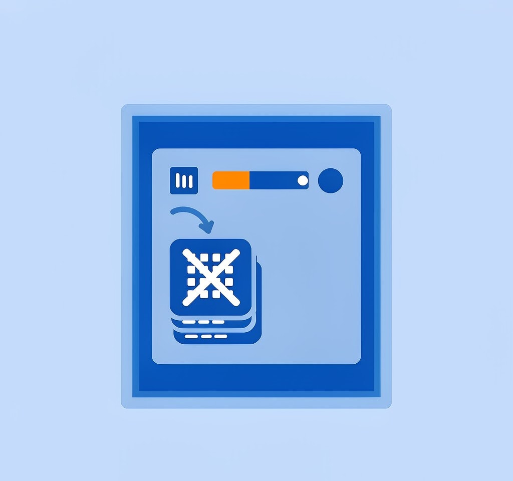A card showing a drive letter but zero bytes of capacity