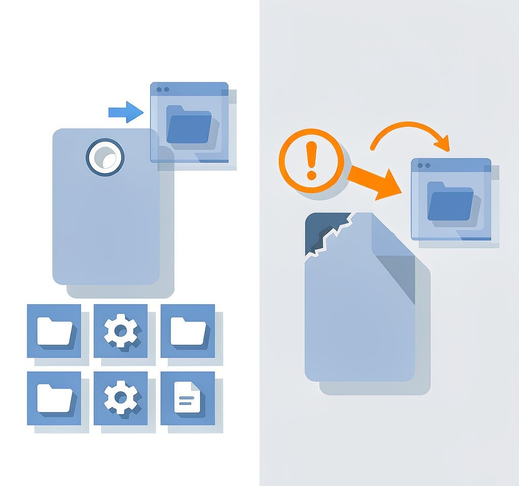 The boundary of what recovery software can handle on a card