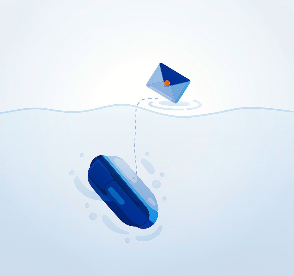 The memory card outlasting the aircraft in a water landing